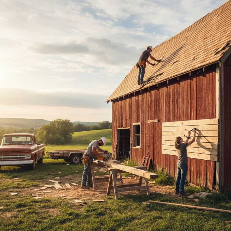 Barn Painting Service