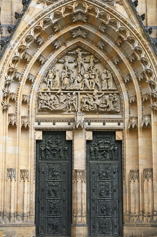 Church Door Painting