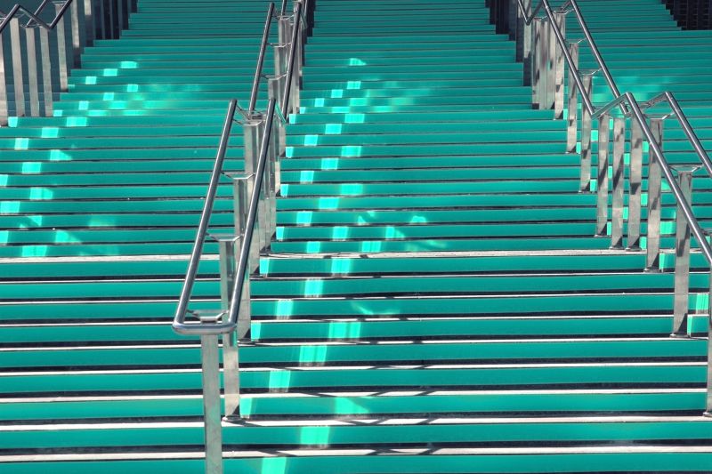 Patio Stairs Painting