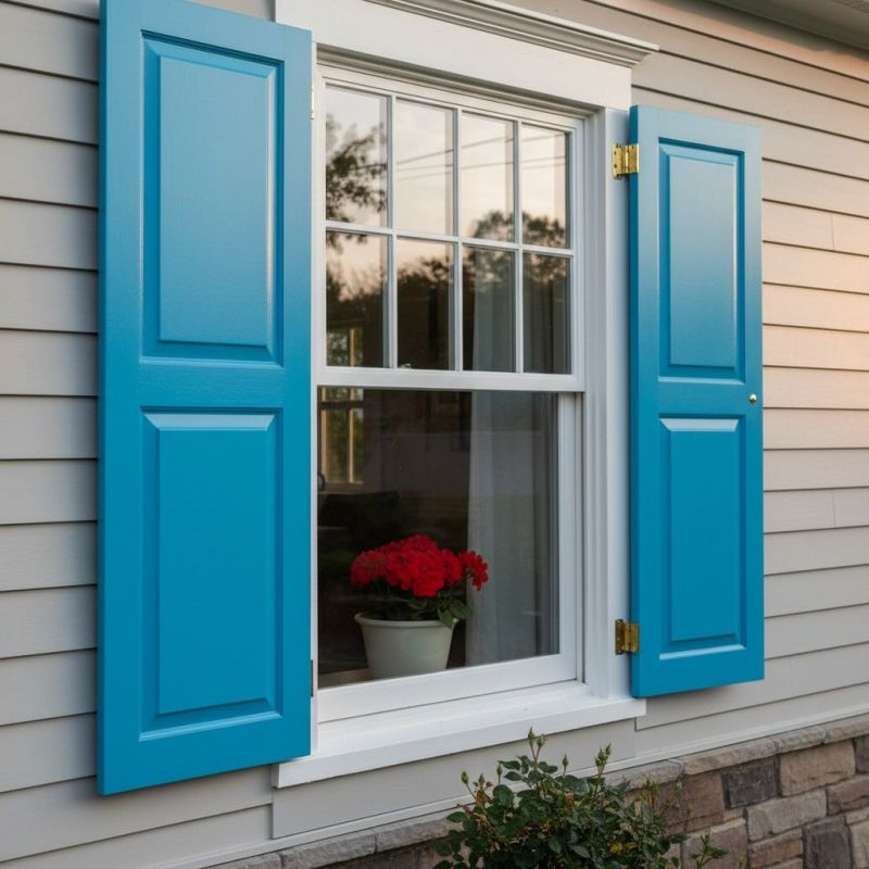 Vinyl Shutters Painting